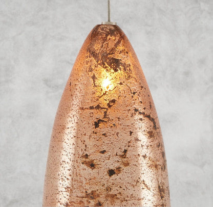 Edda Linear Glass Chandelier 48", 54"