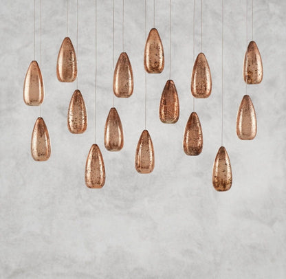 Edda Linear Glass Chandelier 48", 54"