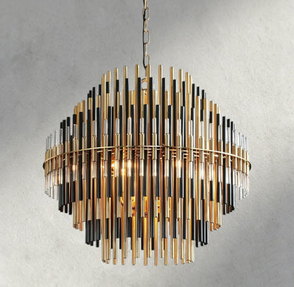 24" Emile Round Chandelier 24", 32", 42"