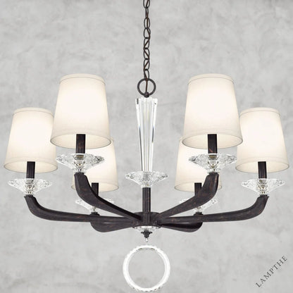 Heirloom Bronze Emilea Chandelier 30"