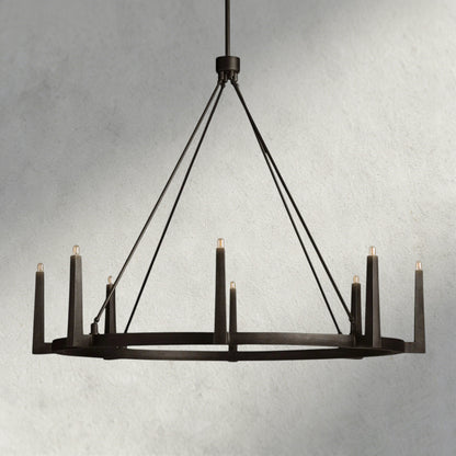 Emmet Round Chandelier 42", 54"