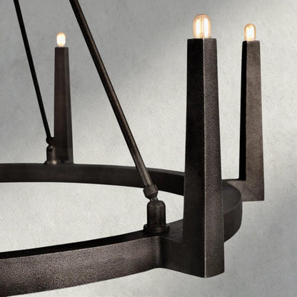 Emmet Round Chandelier 42", 54"