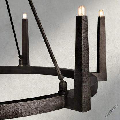 Emmet Round Chandelier 42", 54"