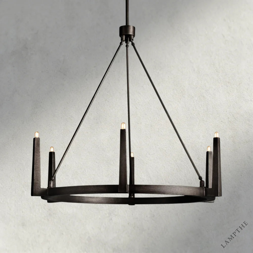 42" / Bronze Emmet Round Chandelier 42", 54"