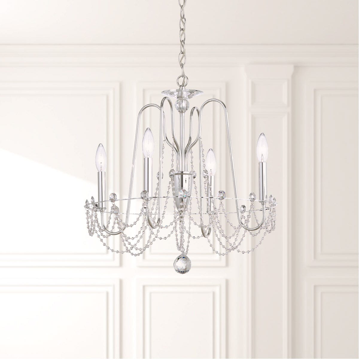 Esmeralda Crystal Chandelier 21"