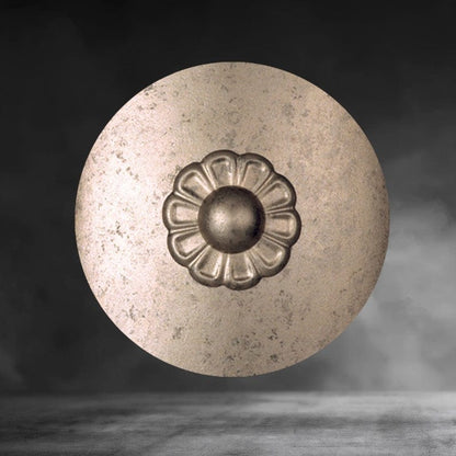 Antique Silver Esmeralda Single Tier Crystal Chandelier 37"