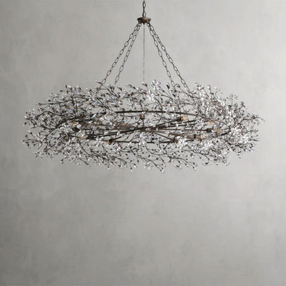 Fiore Crown Chandelier 39", 48", 60"