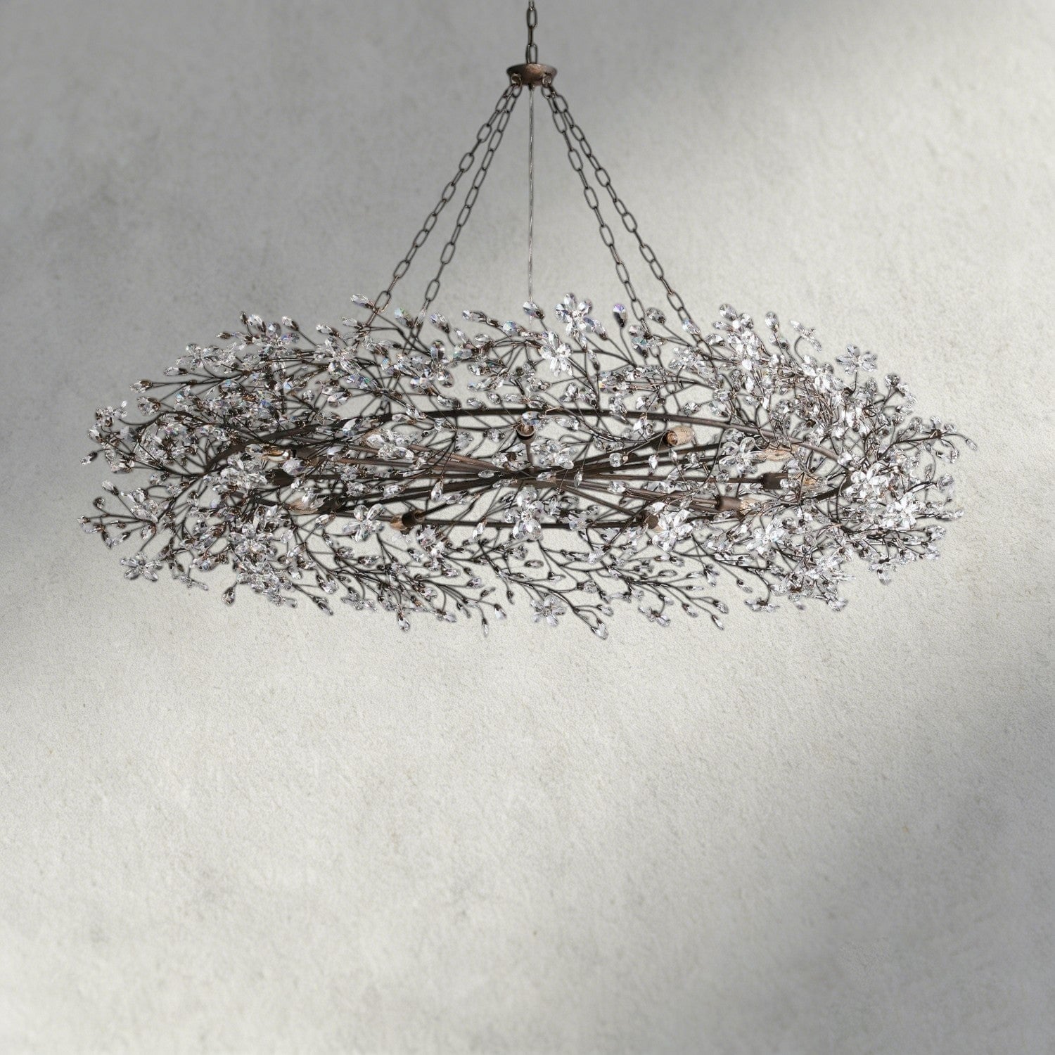 Fiore Crown Chandelier 39", 48", 60"