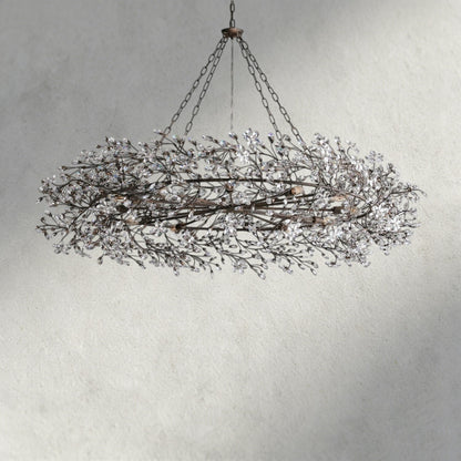Fiore Crown Chandelier 39", 48", 60"