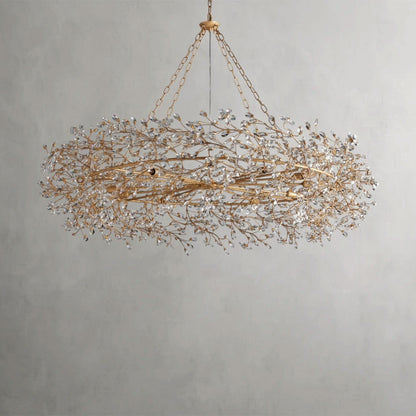 Fiore Crown Chandelier 39", 48", 60"
