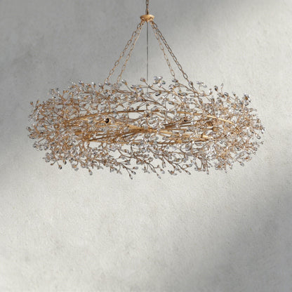 Fiore Crown Chandelier 39", 48", 60"