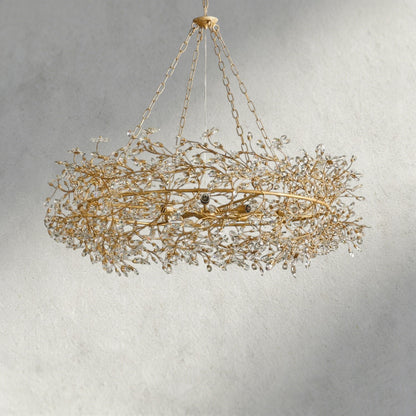Fiore Crown Chandelier 39", 48", 60"