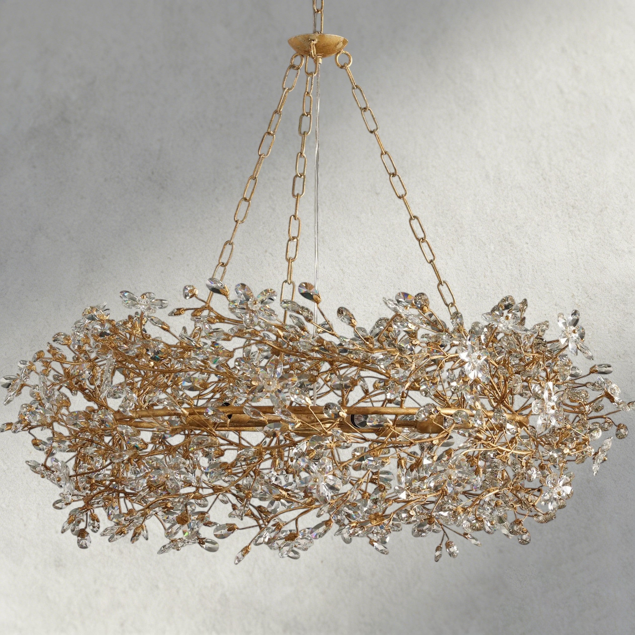 Fiore Crown Chandelier 39", 48", 60"