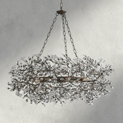 Fiore Crown Chandelier 39", 48", 60"