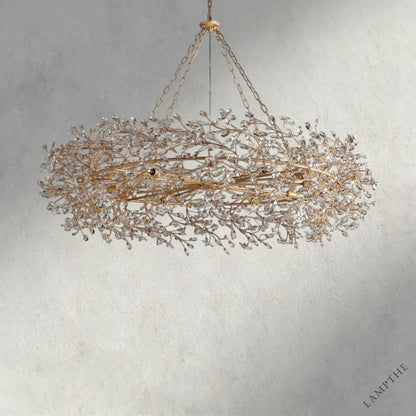 Fiore Crown Chandelier 39", 48", 60"