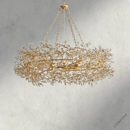 48" / GOLD Fiore Crown Chandelier 39", 48", 60"