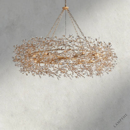 60" / GOLD Fiore Crown Chandelier 39", 48", 60"