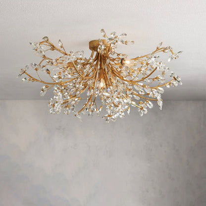 GOLD Fiore Flush Mount