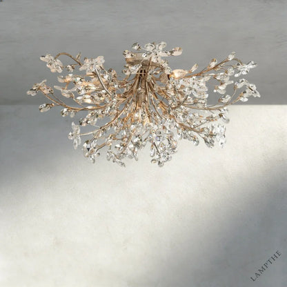 SILVER Fiore Flush Mount