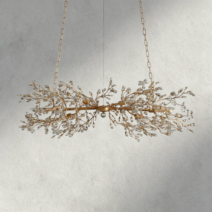 Fiore Linear Chandelier 51", 68"
