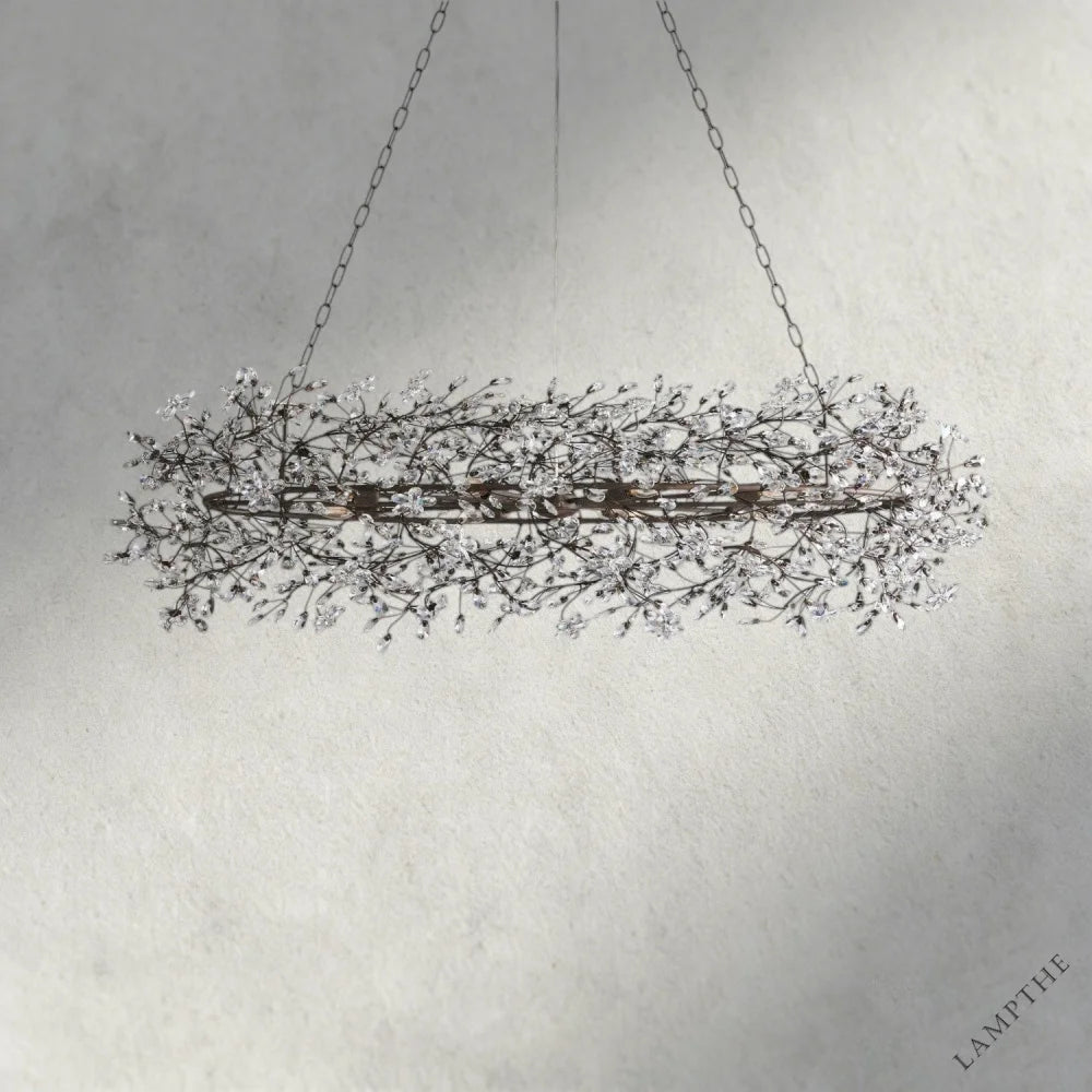 Fiore Oval Chandelier 62", 74"