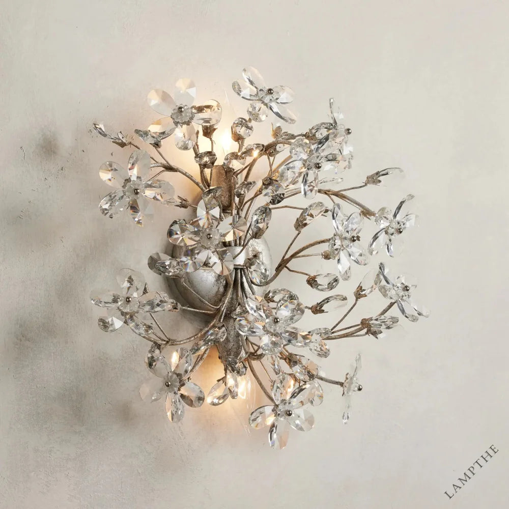 SILVER Fiore Sconce