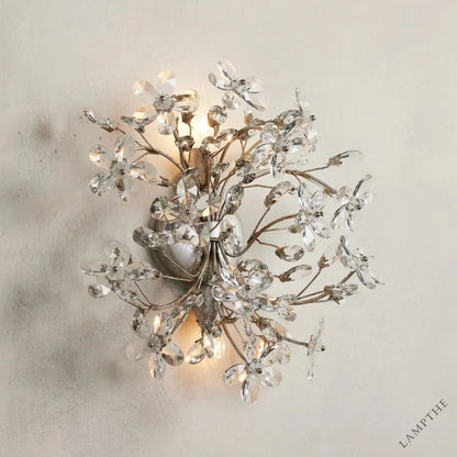 SILVER Fiore Sconce