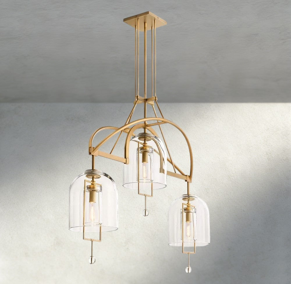 Fulcrum Linear Chandelier 48", 60"