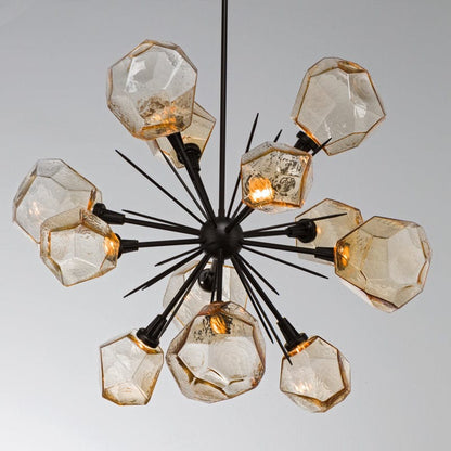 Gem Starburst Chandelier