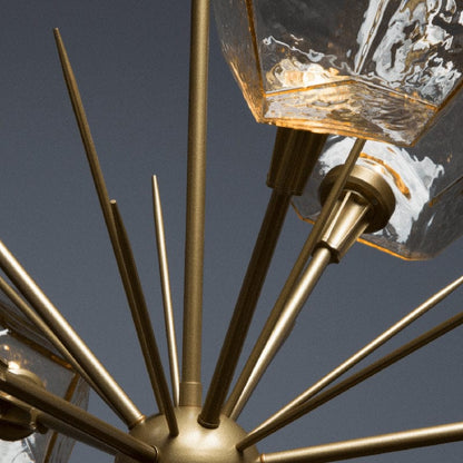 Gem Starburst Chandelier