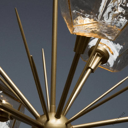 Gem Starburst Chandelier