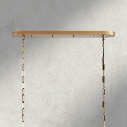 Ghiaccio Oval Chandelier 54", 65"