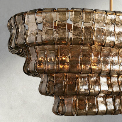 Ghiaccio Oval Chandelier 54", 65"