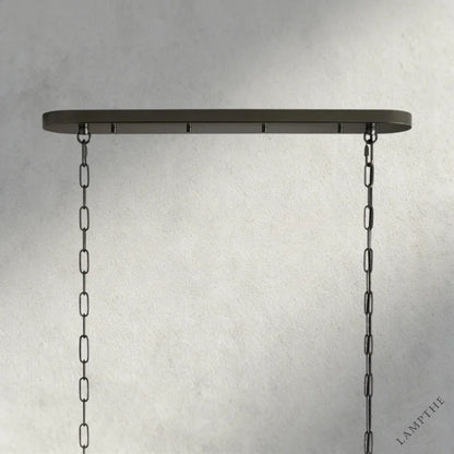 Ghiaccio Oval Chandelier 54", 65"