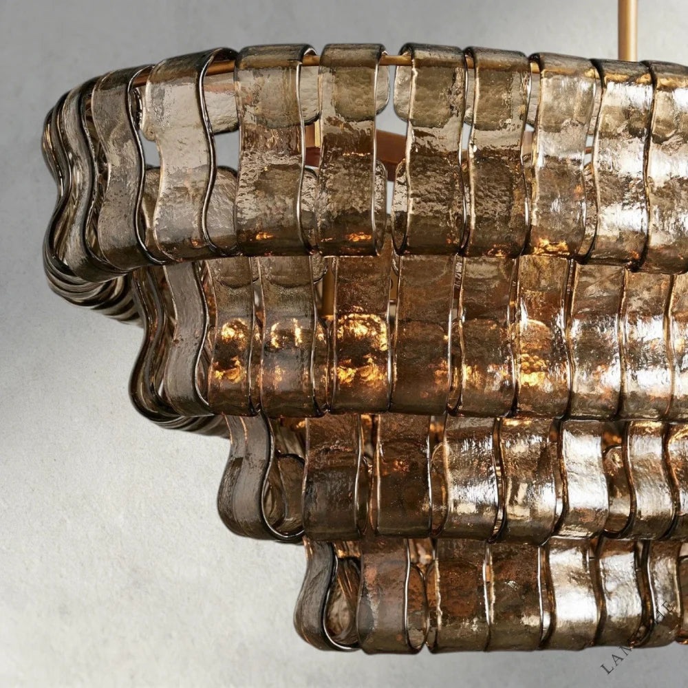 Ghiaccio Oval Chandelier 54", 65"