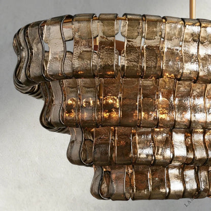 Ghiaccio Oval Chandelier 54", 65"