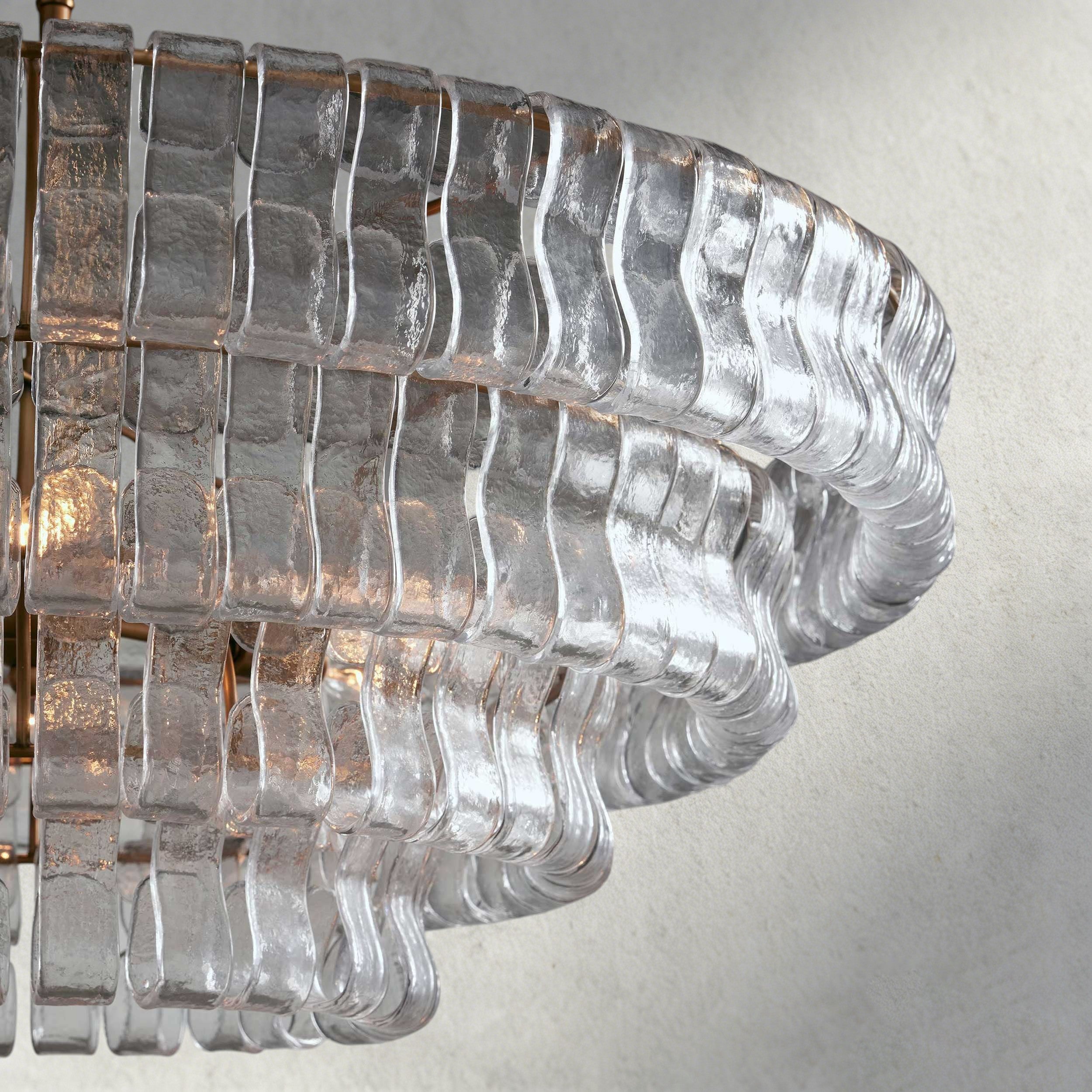Ghiaccio Round Chandelier 36", 48",60"