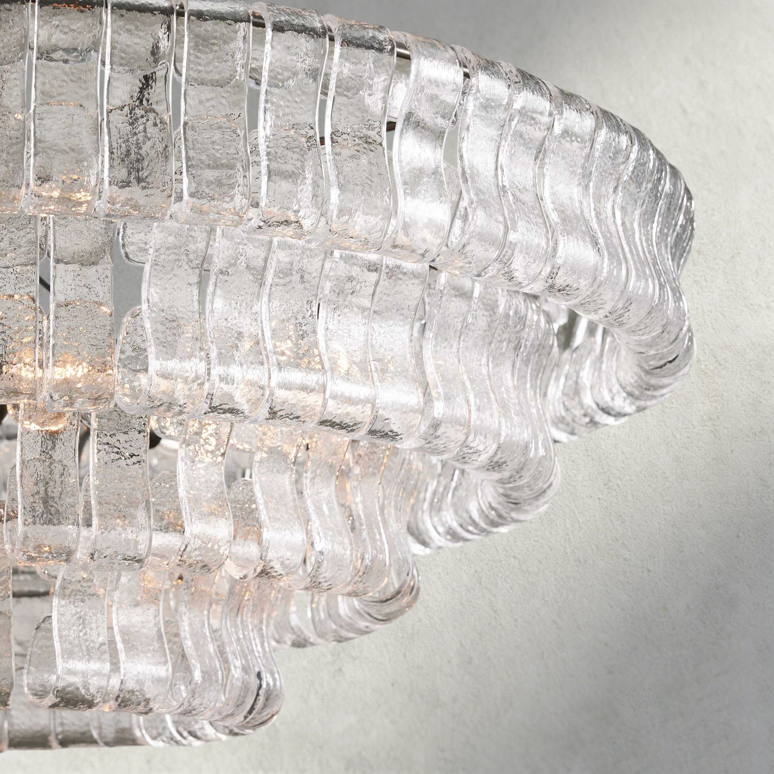 Ghiaccio Round Chandelier 36", 48",60"