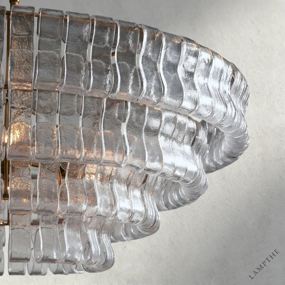 Ghiaccio Round Chandelier 36", 48",60"