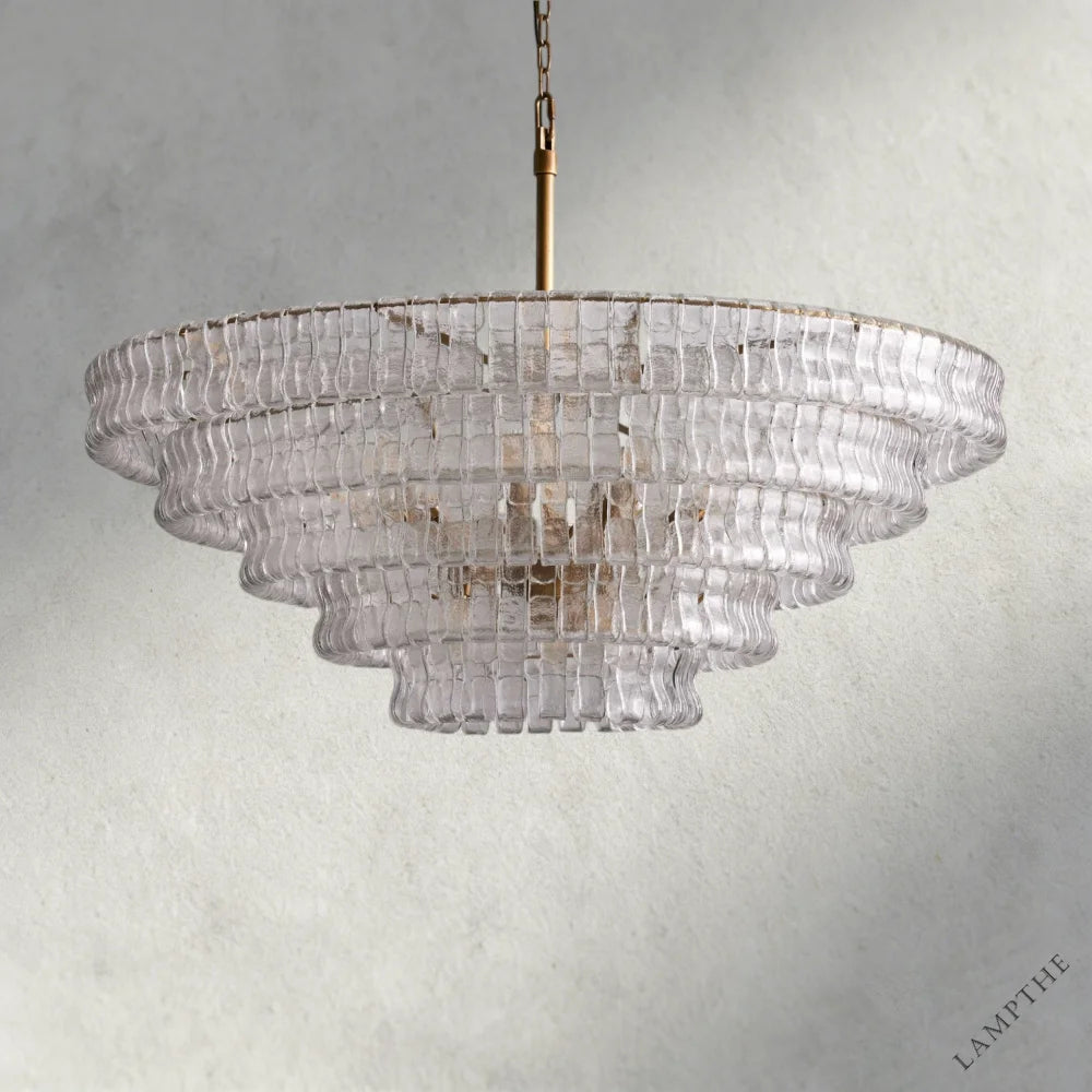 Ghiaccio Round Chandelier 36", 48",60"