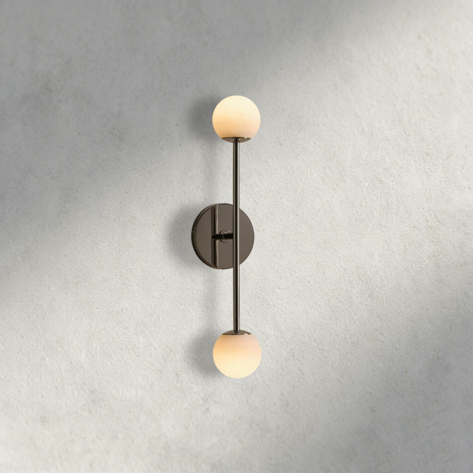 Nickle Girouette Double Sconce