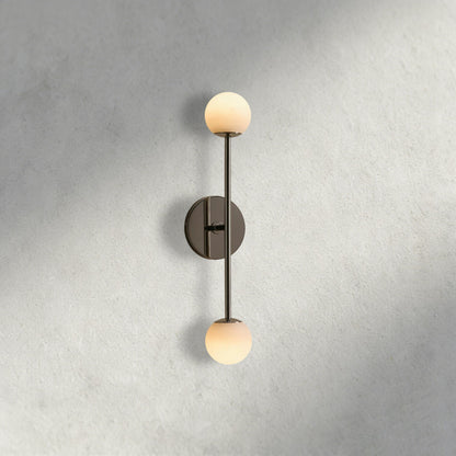 Nickle Girouette Double Sconce