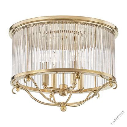 Glass Semi Flush