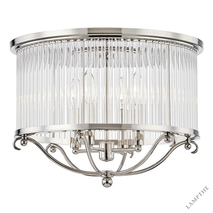 Glass Semi Flush
