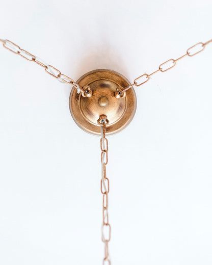 Gustara Quartz Nine-Light Chandelier