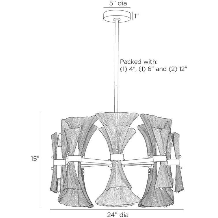 Gwendolyn 16-Light Chandelier
