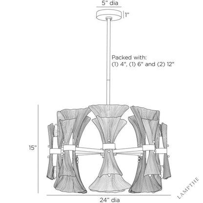 Gwendolyn 16-Light Chandelier