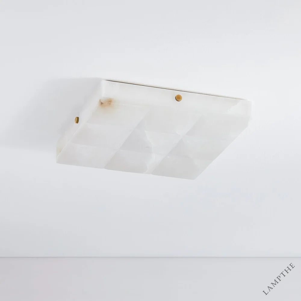Gypsum Flush Mount