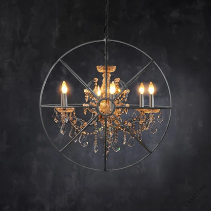 Gyro Crystal Chandelier