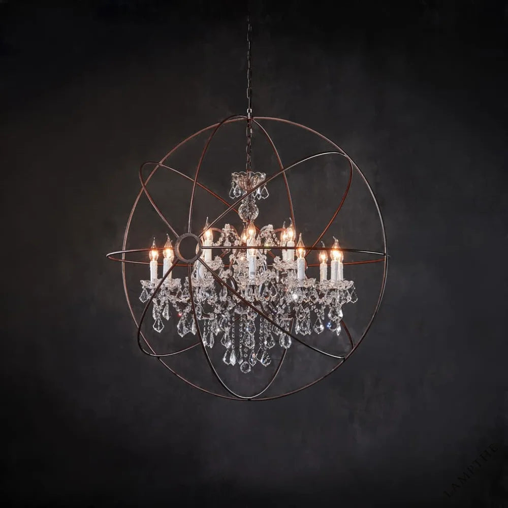 Gyro Crystal Chandelier